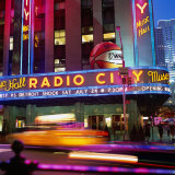 Buy Neon Lights of Radio City Music Hall, New York City, United States of America at AllPosters.com
