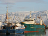 Ships in Reykjavik Harbour, Reykjavik, Iceland