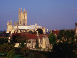 Buy Exterior of Canterbury Cathedral with Other City Buildings in Foreground, Canterbury, Uk at AllPosters.com