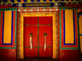 Decorated Doorways, Norbulingka (Dalai Lama's Summer Palace), Lhasa, China