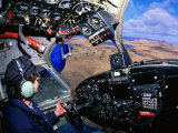 Pilot in Cockpit of Grumman Goose, United States of America