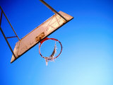 Worn Basketball Hoop, Copenhagen, Denmark