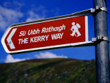 Kerry Way Signpost, Waterville, Ireland