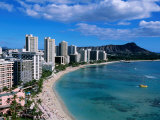 Waikiki Beach and Diamond Head, Honolulu, United States of America