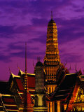 Wat Phra Keo at Dusk, Bangkok, Thailand