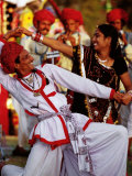 Rajastani Dancers at Annual Elephant Festival, Jaipur, India