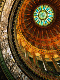 Interior of Rotunda of State Capitol Building, Springfield, United States of America