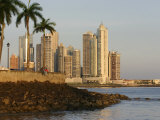 Buy Skyline of Highrise Apartments in Punta Paitilla, Panama City, Panama at AllPosters.com