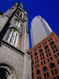 Old Stone Church and Key Bank Tower, Cleveland, United States of America