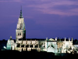 Buy Cathedral Illuminated at Dusk, Toledo, Spain at AllPosters.com