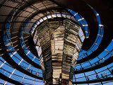 Interior of Reichstag Parliament Building, Berlin, Germany