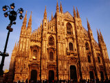 Facade of the Cathedral, Milan, Italy
