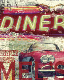Mel's Diner Art Print