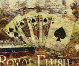 Royal Flush Art Print