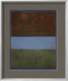 No. 61 (Brown, Blue, Brown on Blue), c.1953