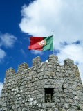 Buy Portuguese Flag on Tower of Castelo dos Mouros, Portugal at AllPosters.com