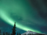 Buy Northern Lights, Aurora Borealis, Brooks Range, Arctic National Wildlife Refuge, Alaska, USA at AllPosters.com