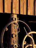 Buy Horseshoes Hang on a Post at the Blacksmith's Shop, Fort Walla Walla Museum, Washington, USA at AllPosters.com