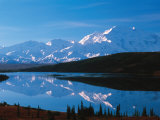 Buy Mt. McKinley Reflecting In Wonder Lake, Denali National Park, Alaska, USA at AllPosters.com