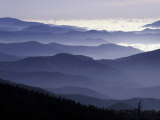 Appalachian Mountains at Dawn, Great Smoky Mountains National Park, Tennessee, USA