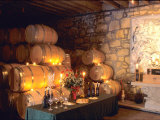 Entrance to the Wine Caves at the Del Dotto Winery, Napa Valley Wine Country, California, USA