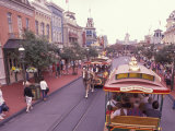 Main Street USA, Walt Disney World, Magic Kingdom, Orlando, Florida, USA