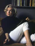 Marilyn Monroe Relaxing at Home