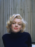 Buy Marilyn Monroe on Patio Outside of Her Home at AllPosters.com