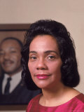 Coretta Scott King, Widow of Civil Rights Leader Martin Luther King, Jr