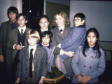 Actress Mia Farrow and Children, Including Daughter Soon Yi Previn