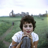 Portrait of Actress Sophia Loren