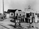 Buy Newly Built Store and Trading Center, Typical of New Shacktown Community at AllPosters.com