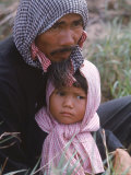 Vietnamese Refugees Rounded Up by US Marines During Operation Deckhouse V, Returning From Cambodia
