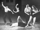 Antony Tudor Rehearsing Hugh Laing as Romeo in the Death of Mercutio from "Romeo and Juliet"