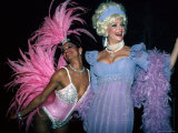 Actresses Debbie Allen and Ann Jillian on Set of Their Television Film