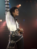 Singer Michael Jackson Performing