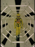 Actor Gary Lockwood in Space Suit in Scene from Motion Picture "2001: A Space Odyssey"