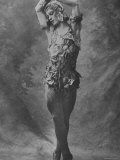 Russian Ballet Dancer Vaslav Nijinsky Photographed in Title Role of "Spectre de La Rose"
