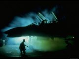 US Air Force F4 Phantom Crew and Ground Personnel, Readying Morning Mission at Phan Rang Airfield