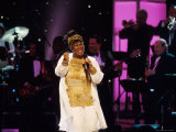 Singer Aretha Franklin Performing at Vh1 Divas Live