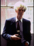Actor David Bowie, as Artist Andy Warhol, in a Publicity Still for the Film 