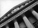 Buy Sculpted Frieze reads "Justice the Guardian of Liberty" at entrance of the Supreme Court Building at AllPosters.com