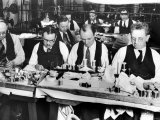 Buy Finishers Assembling Pieces of Garments at Germaine Monteil Garment Factory at AllPosters.com