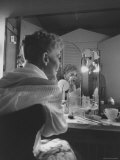 Actress Mary Martin Putting on Her Makeup