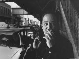 Poet Langston Hughes in Harlem