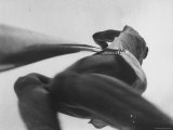 Bob Gutowski, US Pole Vaulter, Going over Pole