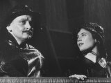 Buy Actor Art Carney and Lois Smith During Scenes of Skits in His Show at AllPosters.com