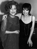 Buy Actresses Elizabeth Taylor and Liza Minnelli at a Gala Dinner Party at AllPosters.com
