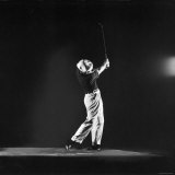 Ben Hogan, Posed in Action Swinging Club