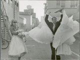 Actress Grace Kelly Leaving Hollywood Studio Lot for Last Time Before Her Marriage